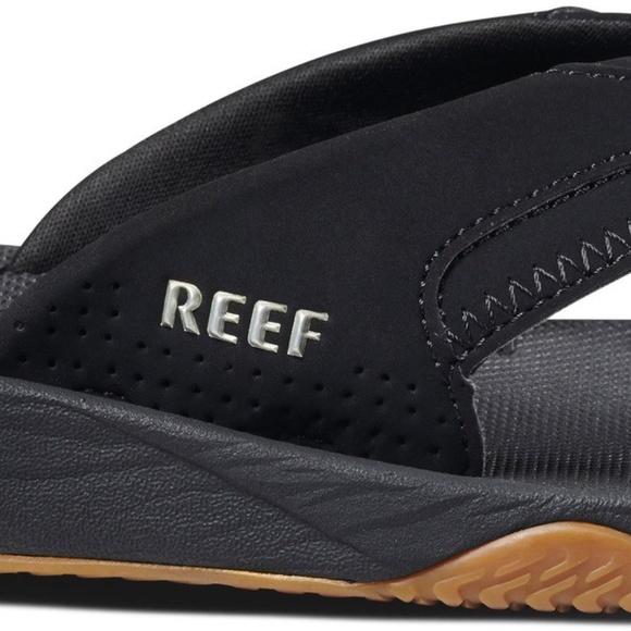 Reef Fanning Sandals Size NEW w/ Bottle Opener - Black main image 10